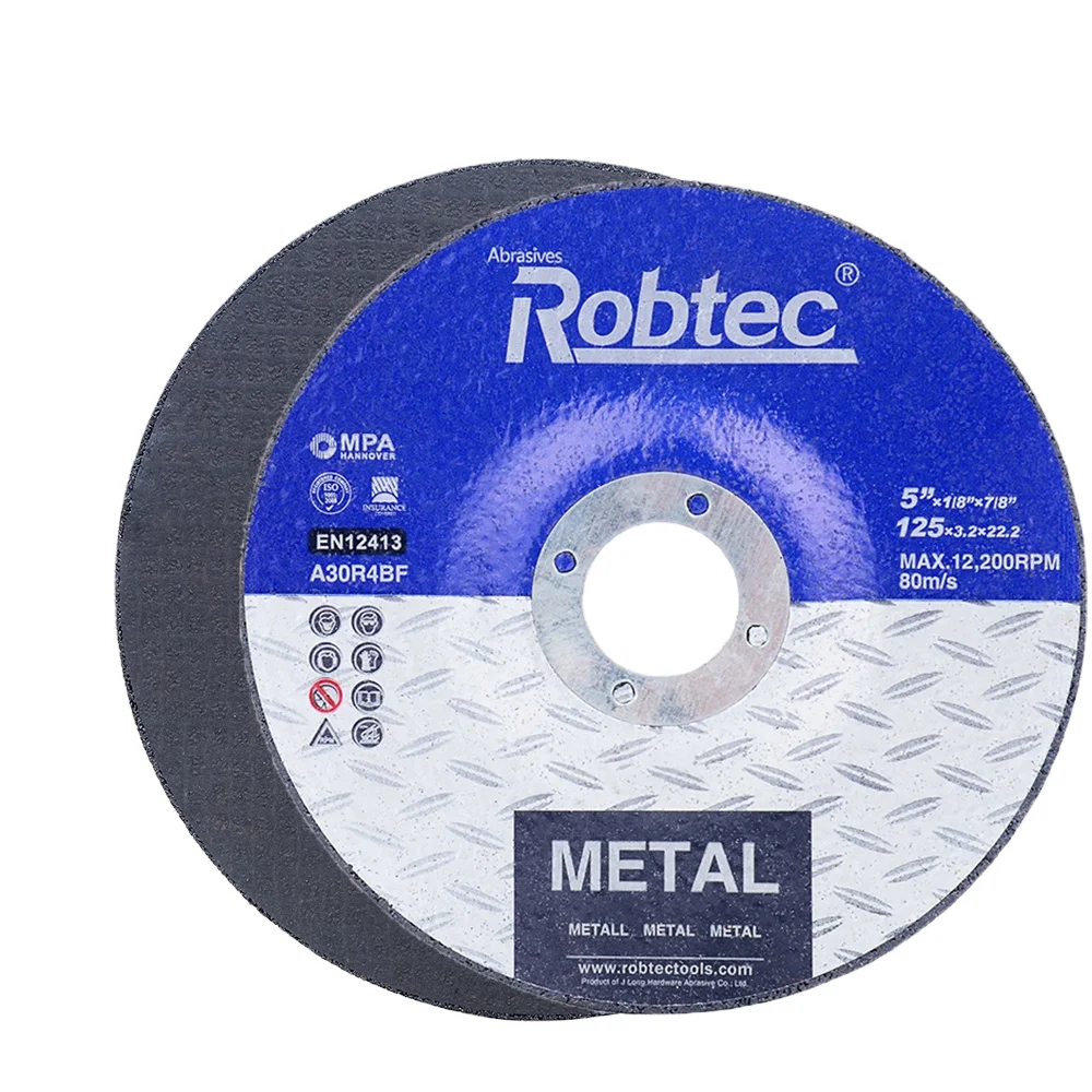 2018 New 5 inch Extra-thin Flat Metal Cutting Wheel, Resin bonded Cut Disk with MPA EN12413