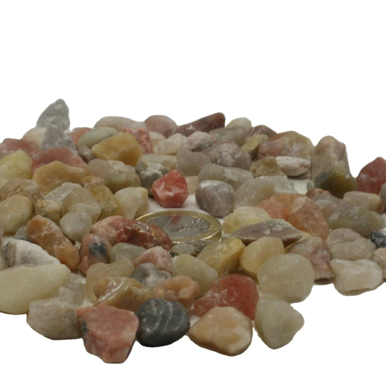 quartz crystalline crystal stone multicoloured crystal stone decoration gardens landscaping quarry manufacturer Spain
