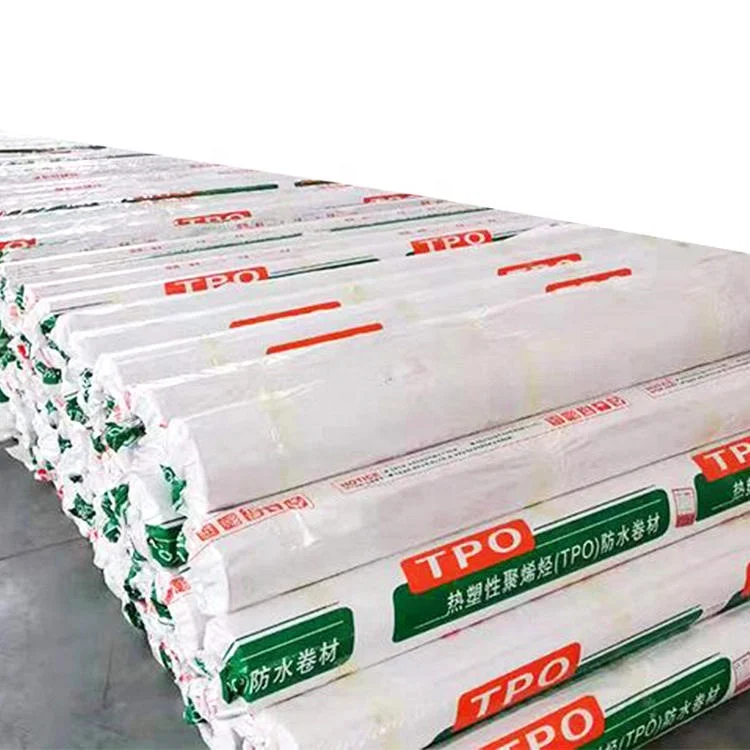 Self adhesive TPO Roofing Waterproof Membrane High polymer