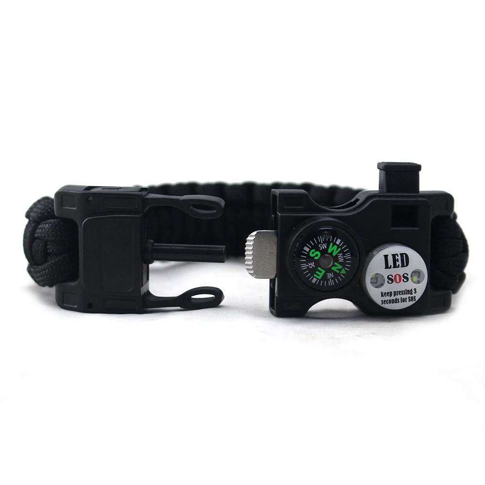 New Design Fashion Mens Camping Gift Bracelets, Edc Nylon Paracordfermoir de cross custom logo paracord bracelet buckles