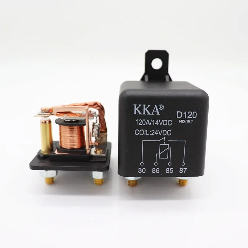 120A High Current Automotive auto Relay 14V 2.4W , Car Relay for Car, Motor, Truck, Boat Power Start/Car Starter Relay
