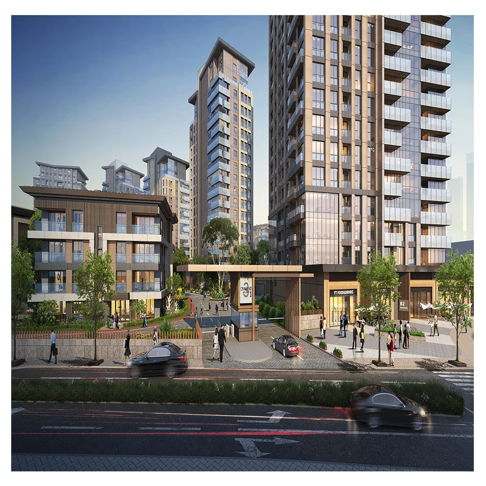 
Hot Selling Architecture Animation Visualization Service 3D Perspective View Exterior Rendering 