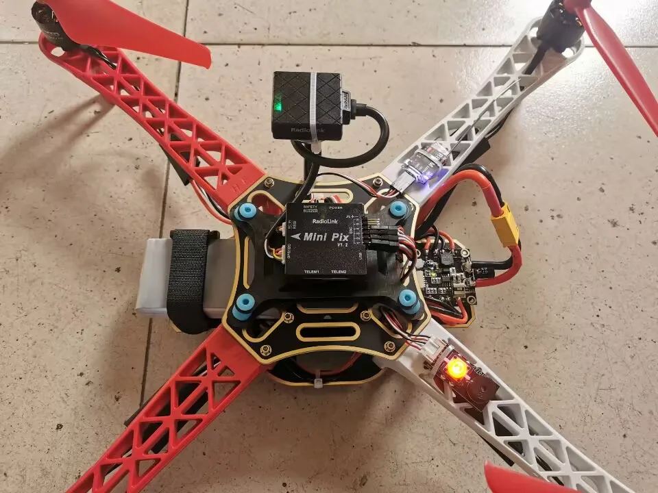 8 inch RC Drone Kit F450 RTF Plane with MINI PIX flight controller TS100 M8N GPS T8S transmitter For The Kids Education Training