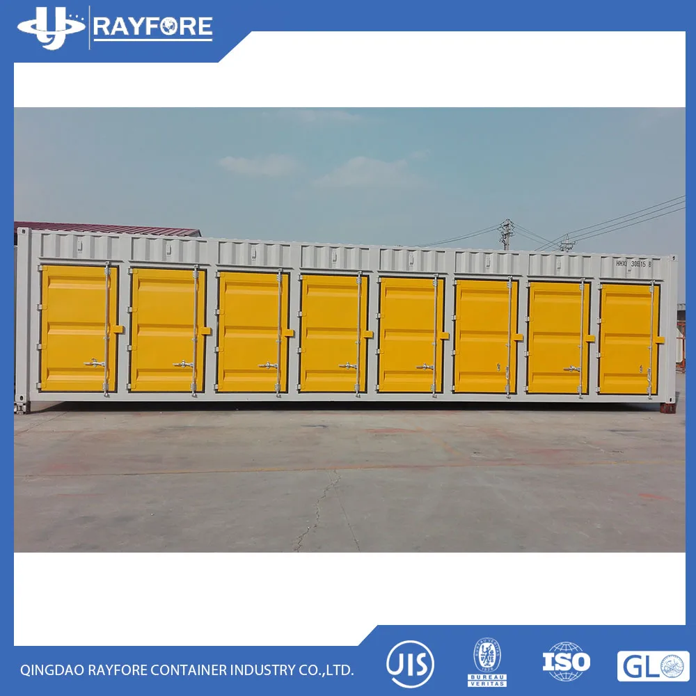 Китайский завод 40-футовый боковой открытый контейнер для доставки