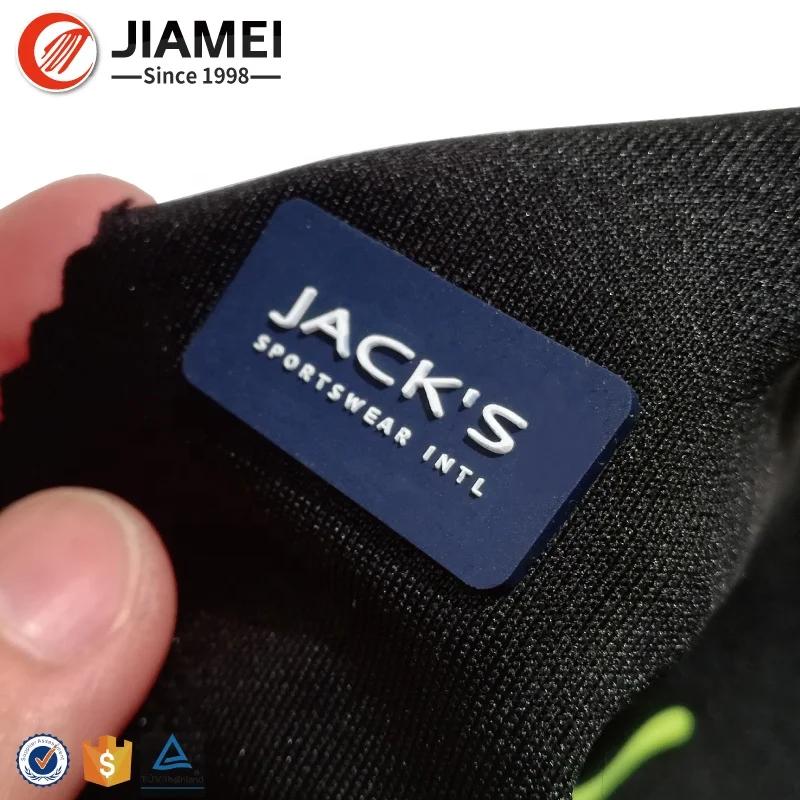 3D Silicone Logo Heat Transfer Printing Sticker