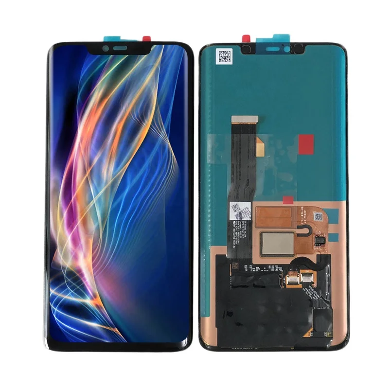 ЖК-дисплей для Huawei Mate 20 Pro дисплей с сенсорной панелью и дигитайзером со сканером отпечатков пальцев