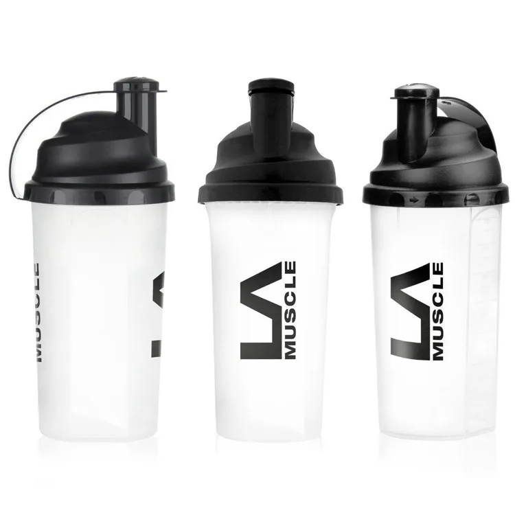 
700ml Eco Friendly Shaker Bottle Sports Gym Protein Shaker Bottle 