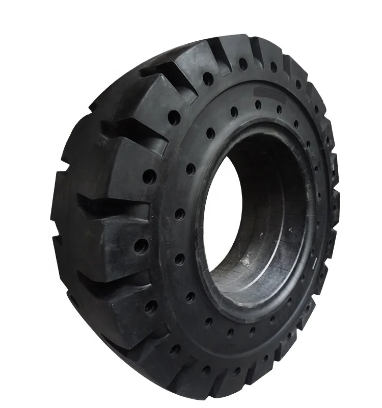 17.5x25, 20.5x25, 23.5x25 wheel loader solid tire with rim