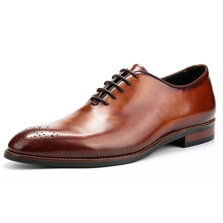 Wholesale Large Size Black High Sole Men Italian Style Shoes Casual Leather Sole Shoes Zapatos Para Hombre