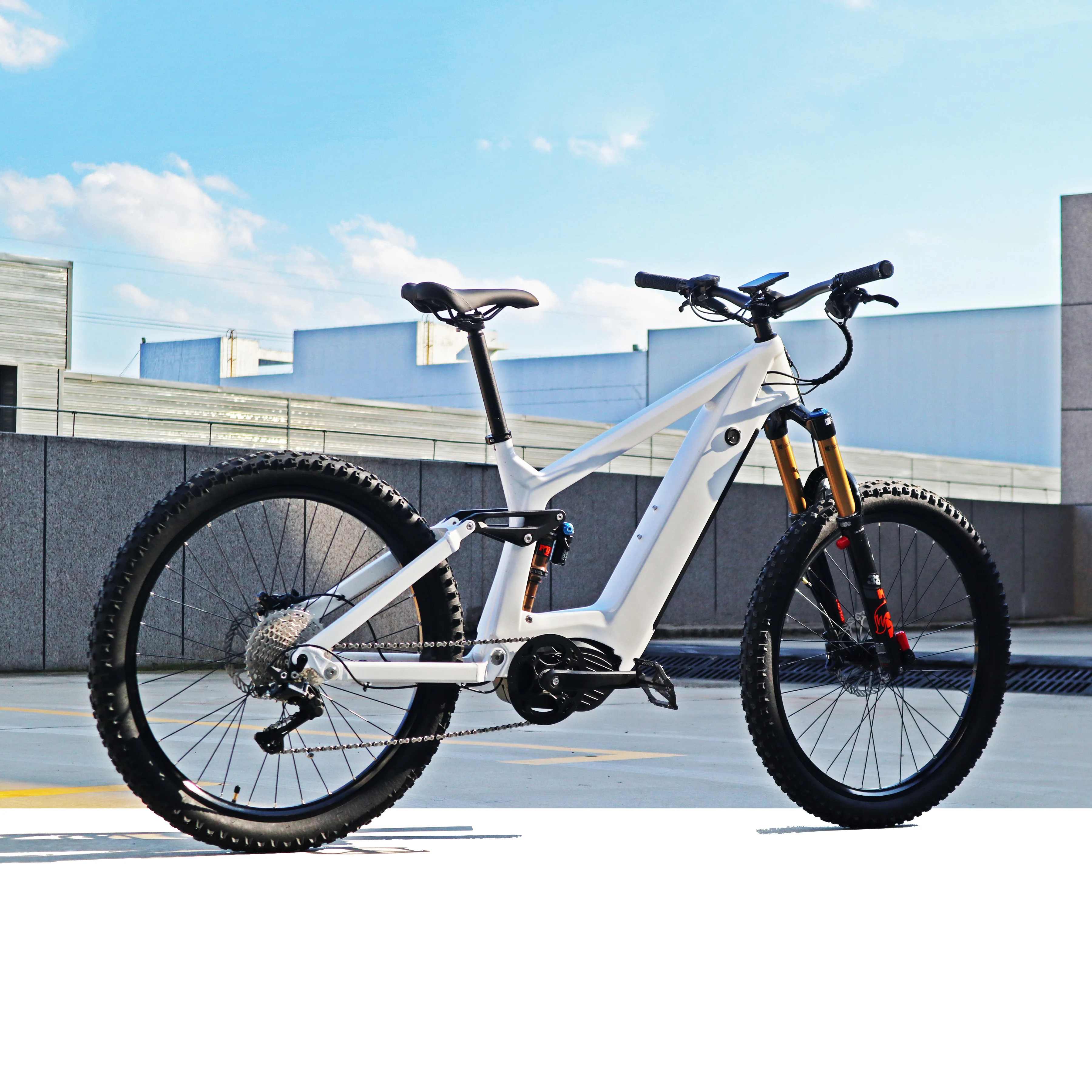 Carbon Fibre eMTB Full Suspension 17.5Ah Battery M620 eBike 1000w Bafang Carbon e-Bike 29'