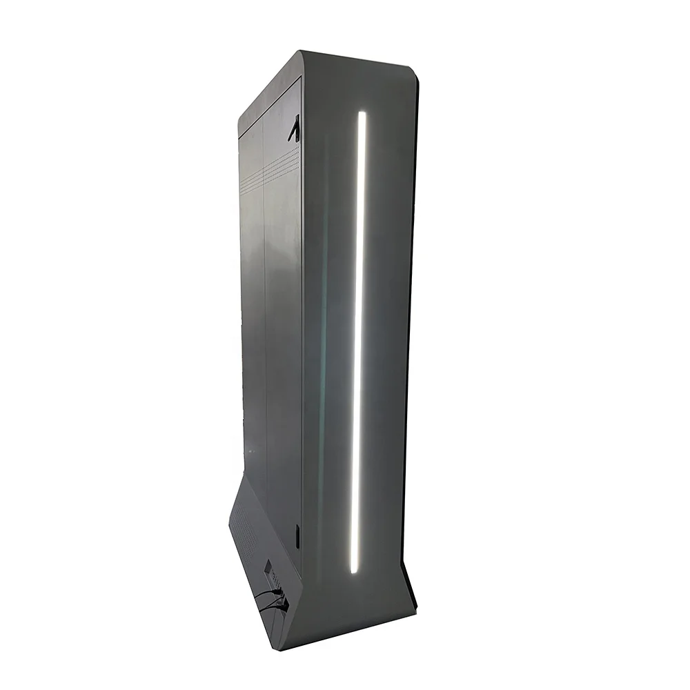 86inch Human Size Interactive 3D Hologram Box Touchscreen Lcd Display Real Time Projection Transparent LCD showcase