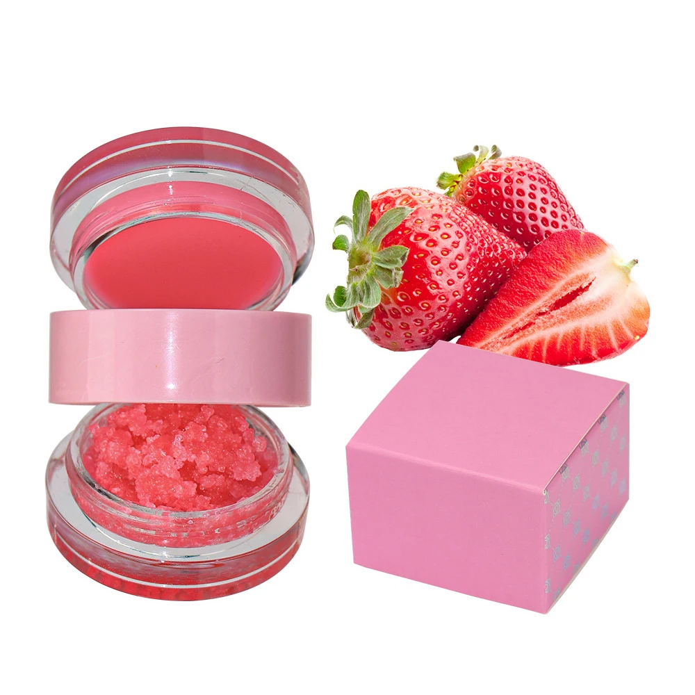 wholesale natural scrub lips lip scrubs private label customize pink lips balm