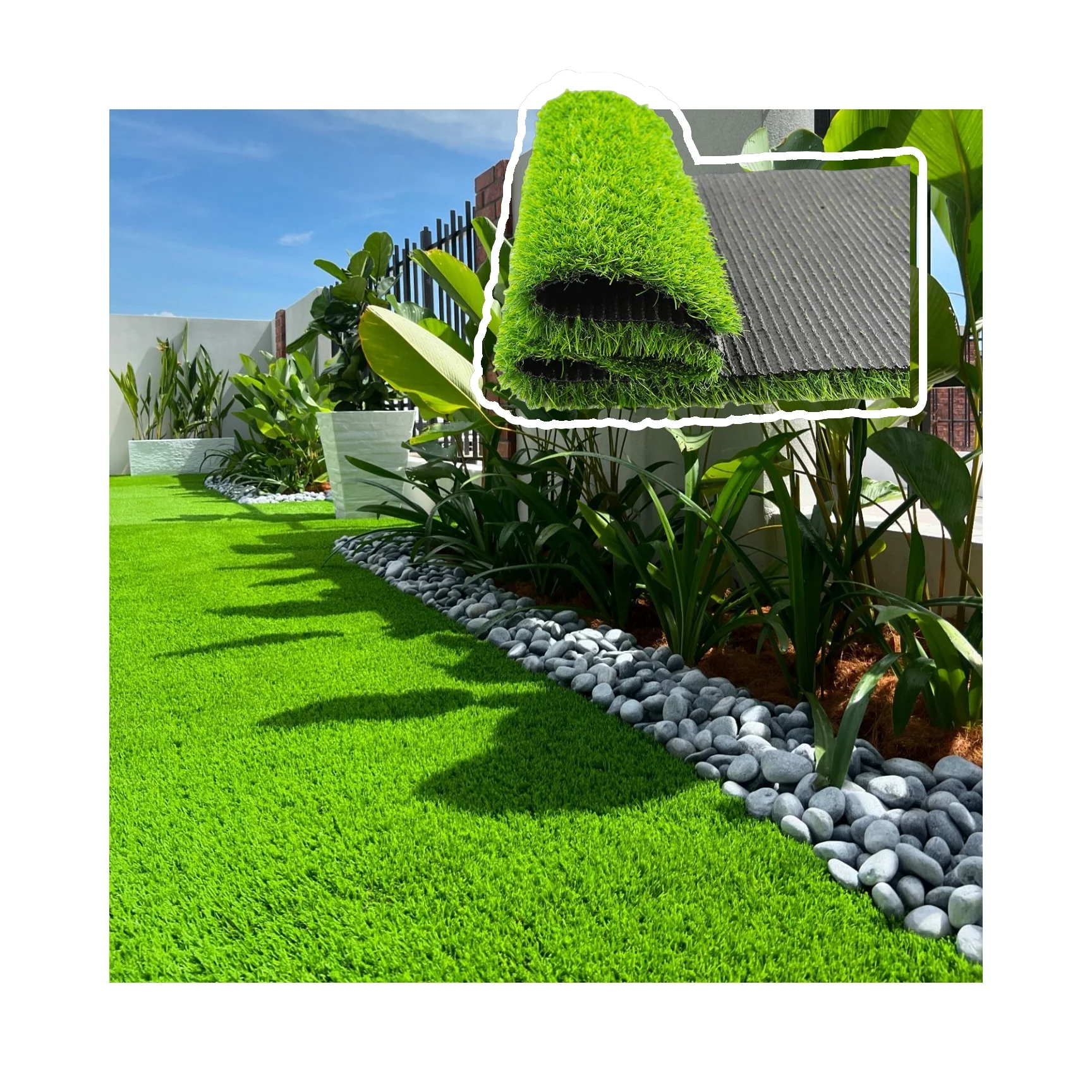 Silk Green Pro Landscape Grass: The Soft Touch Of Eco-Friendly Artificial Grass For Elegant Spaces