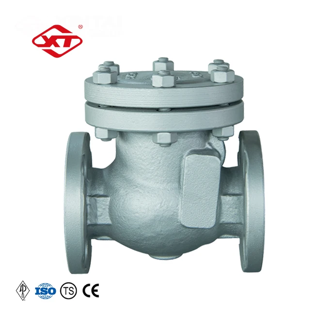
XINTAI H44H-150LB ANSI 2 Inch API Flanged Water Swing WCB Carbon Cast Steel Non Return Check Valve Price 