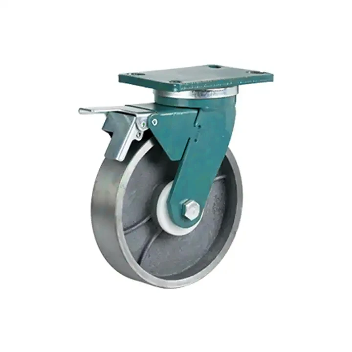 Custom Precision Metal Casting Service Cast Iron Parts Sand Casting Caster Wheels