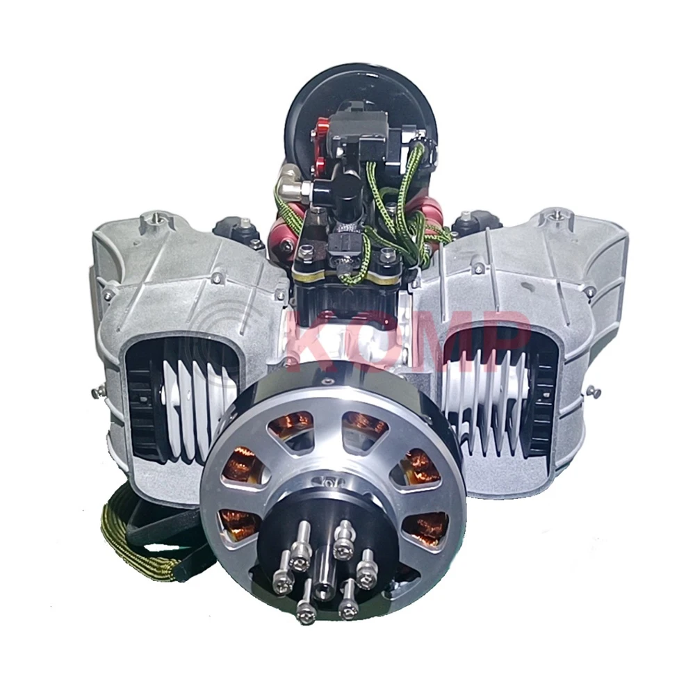 120cc 11HP 2-х тактный боксеры RP-3 тяжелой топливной дрона беспилотника с дистанционным управлением двигателя