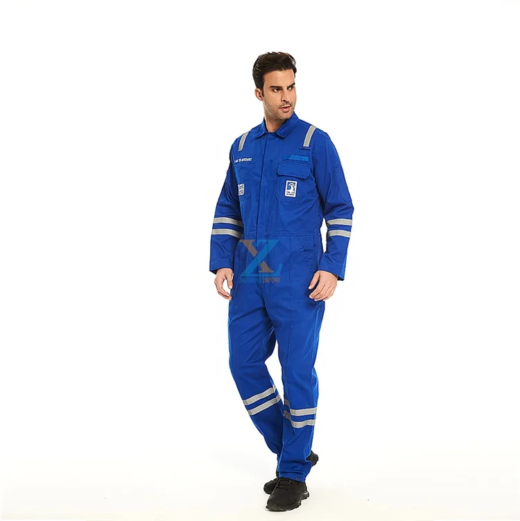 Flame Resistant Overall Working Uniform Firefighting modacrylic Made In Pakistan