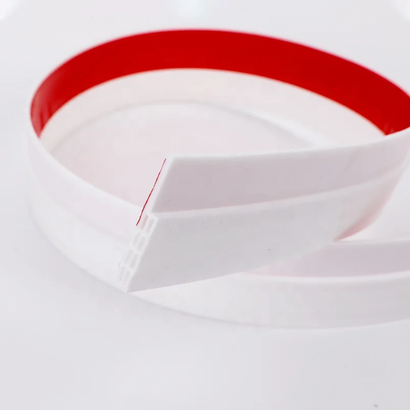 Weather Striping Sealing Silicone Rubber Door Bottom Edge Seal