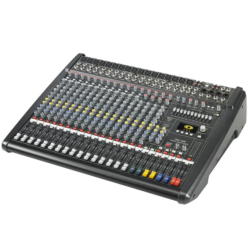 High Quality CMS1600-3 Audio Mixer for Audio Amp DJ Mixer with USB
