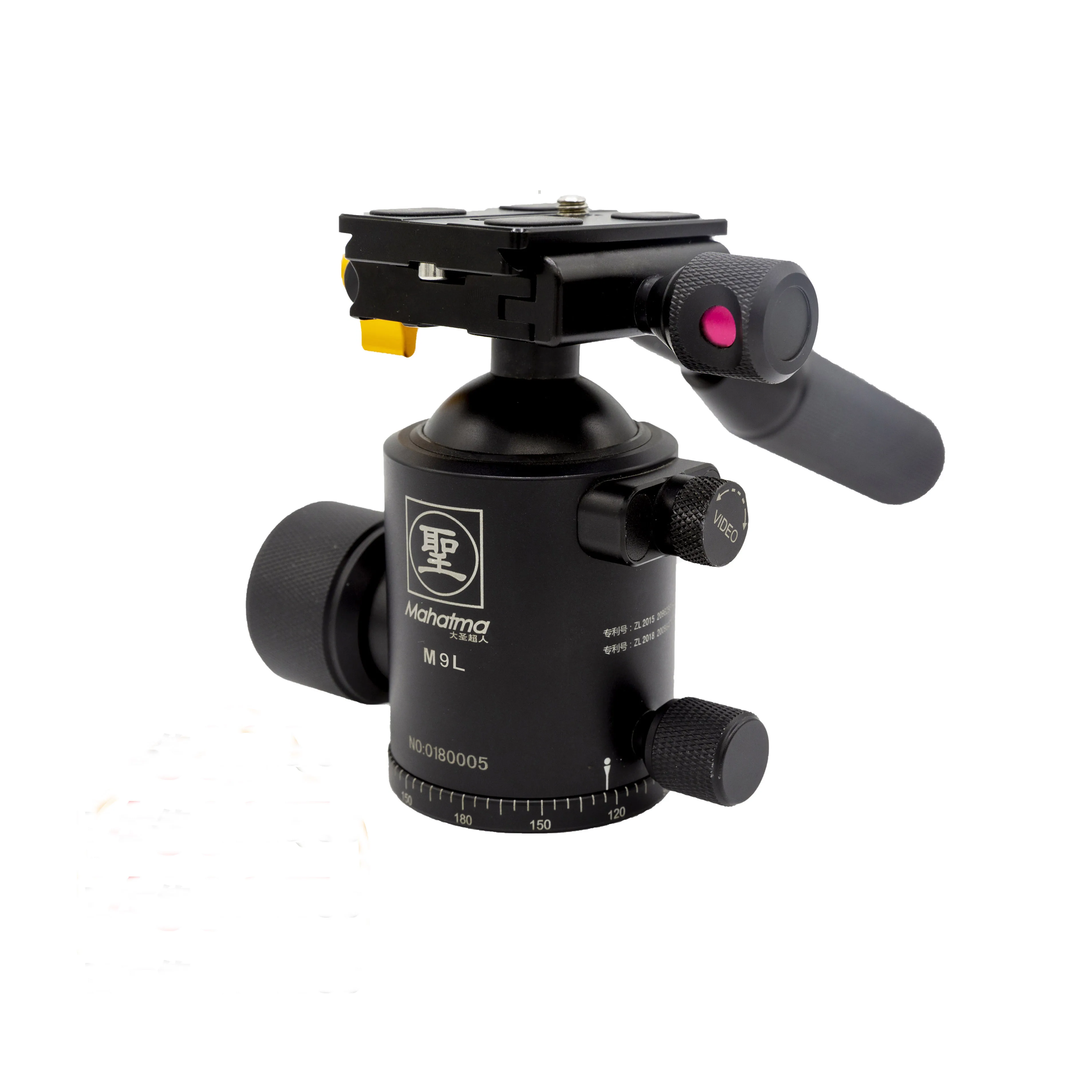 
Dason.S Professional Camera Tripod Quick Release Plate Single Handle 