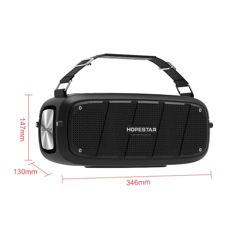 Оптом HOPESTAR A20 Pro TWS портативный уличный водонепроницаемый сабвуфер беспроводной динамик с микрофоном караоке