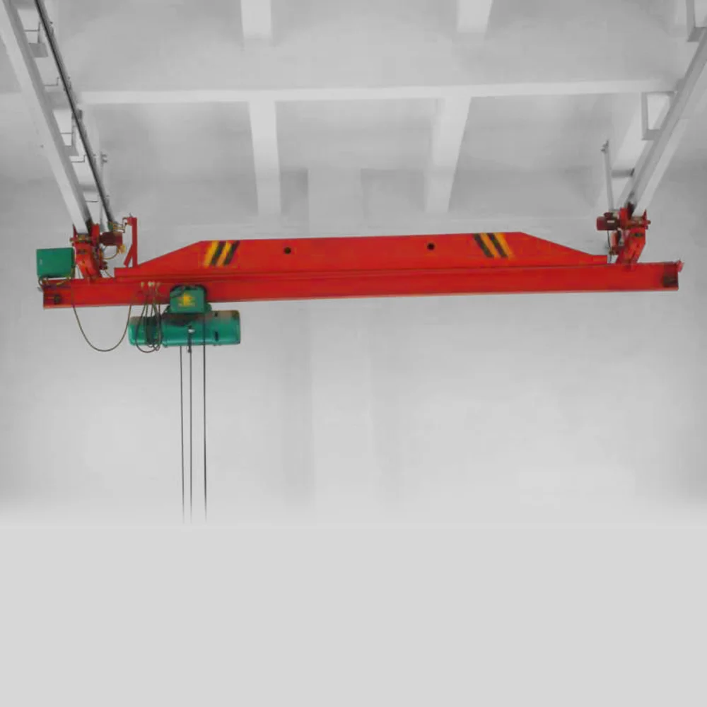 High quality 1 2 3.2 5 10 ton LX  Electric Single Girder Beam Bridge Suspension Overhead Crane