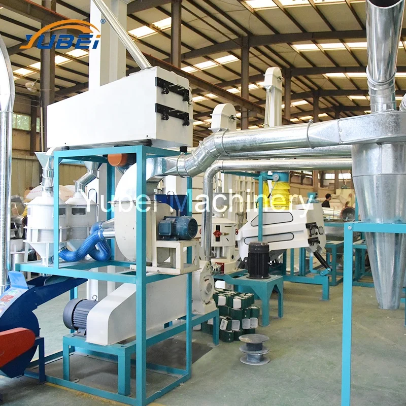 Complete 12 ton per day Fine Maize Flour Milling Machine with Packing Machine