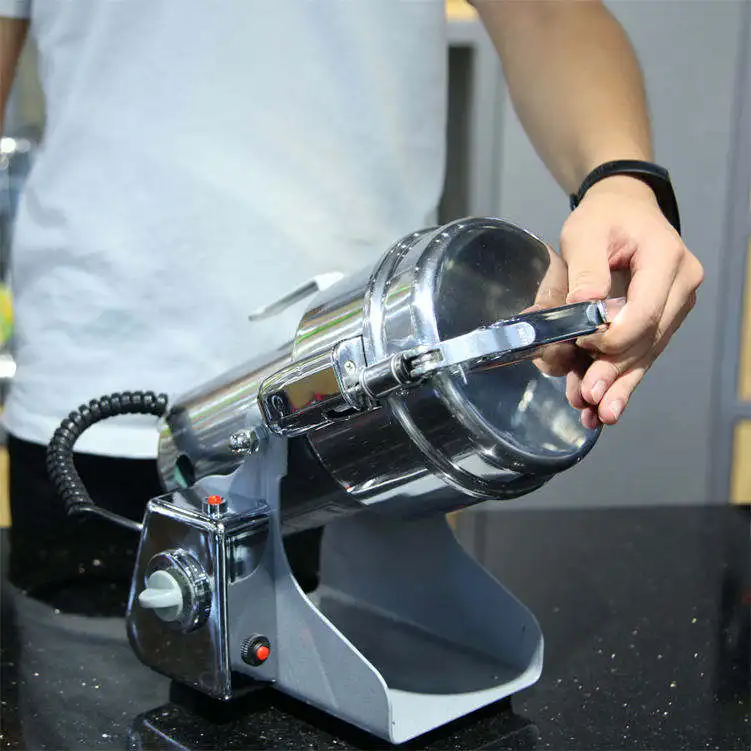 High Quality Mini Grinding Machine Stainless Steel Dry Food Powder Making Cereal Grinder