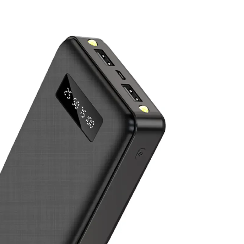 LED Torch Phone Rohs Power Bank 30000mAh LCD Display Cheap Bulk Wholesale New Promotion Gift Low Price for iphone 12 13 14