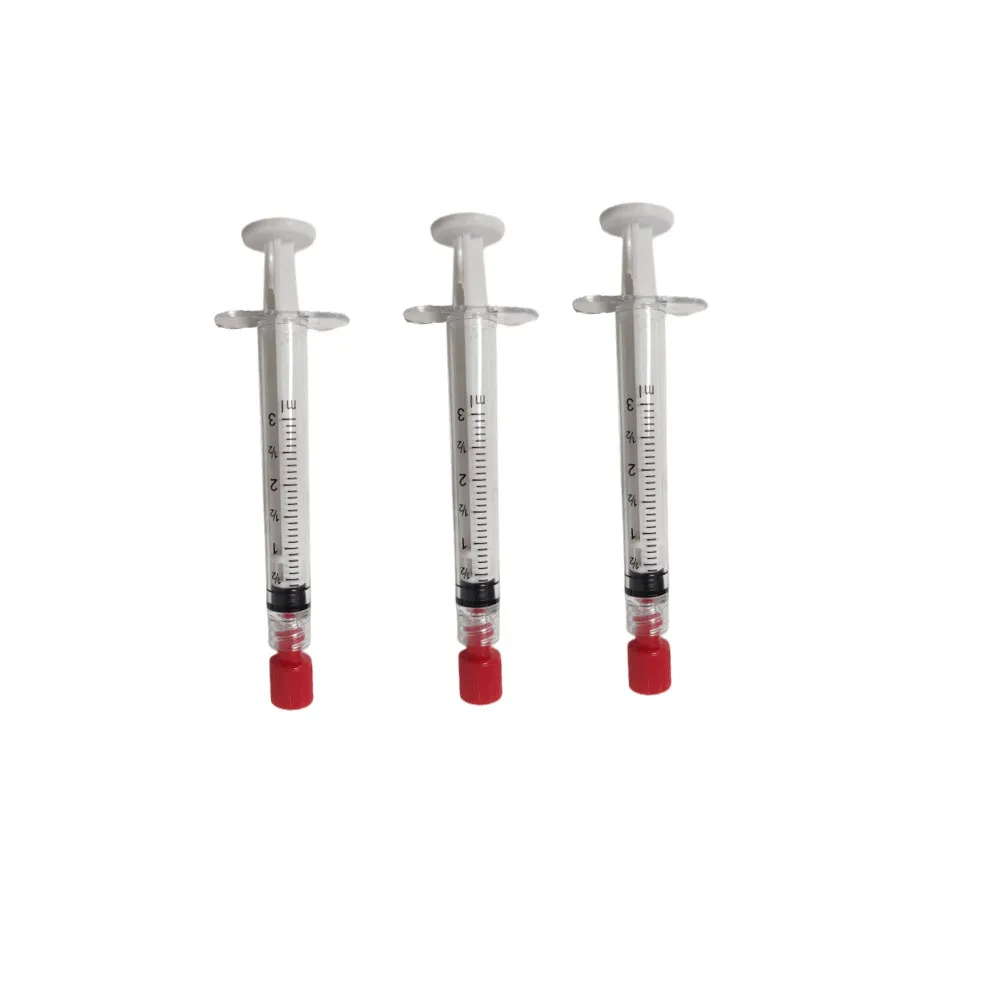 PC syringe Disposable cosmetic 1ml beauty syringe for fillers