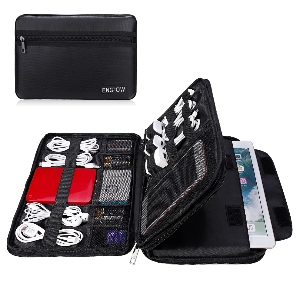 Special Purpose USB Travel Charger Cable Organizer Bag Electronics Filing Accessories