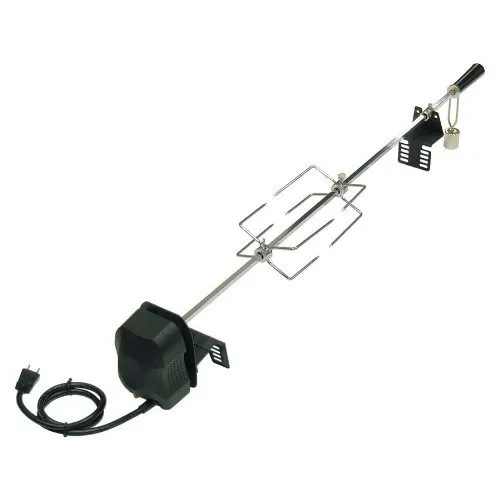 Universal Deluxe Rotisserie Kit Universal Grill Rotisseries Complete Holders and Fixing Screw for Universal Gril