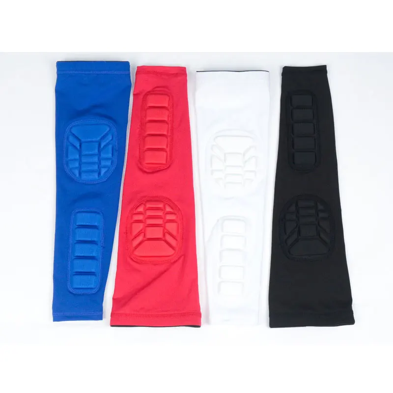 UV Protection Padding Basketball Compression Gaming Bicycle Roller Skate Football Arm Sleeve Elbow Pad Protection