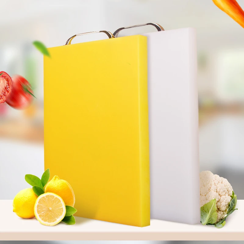 High molecular weight polyethylene high quality low price long life antibacterial edible grade material PE cutting board