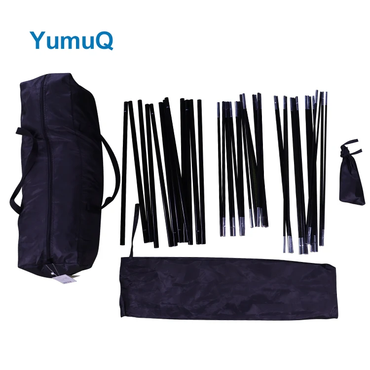 YumuQ 6-8 Person Quick Set Pop Up Desert Gazebo Camping Screen Tent 3x3 House Room Shelter Outdoor