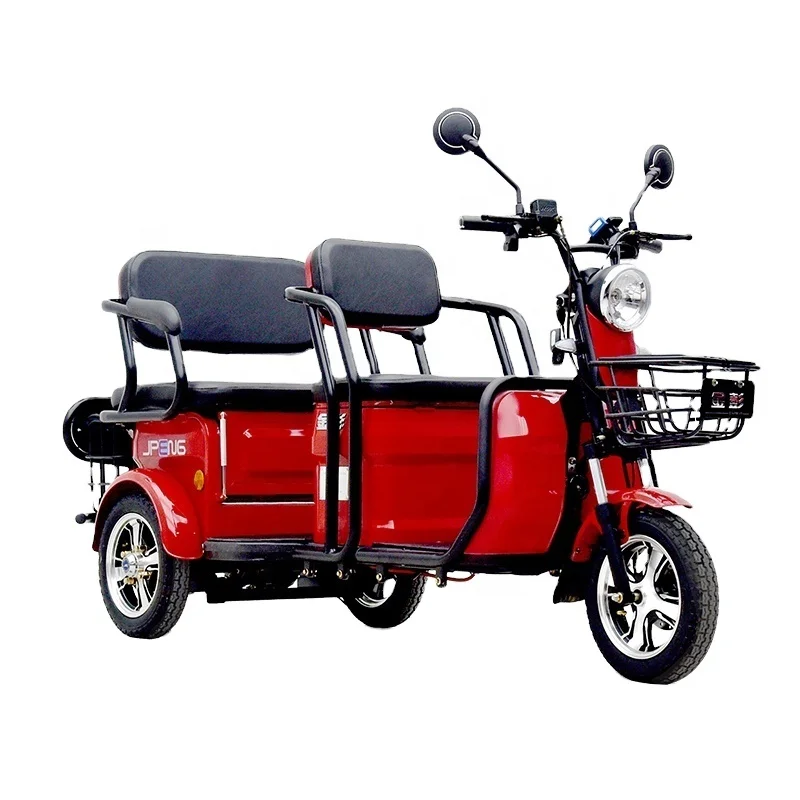 Jinpeng Brand China Adult Electric Motorcycle Tricycle Scooter 3 Wheels Adult Electric