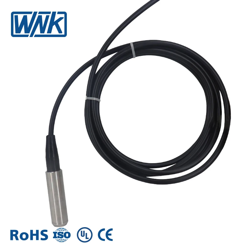 WNK 4-20ma 0.5-4.5v Submersible Water Level Sensor Transmitter For Diesel Oil Tank Measurement