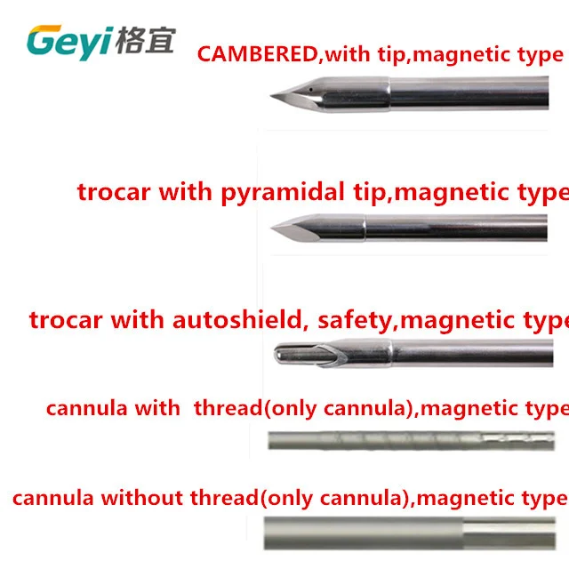 Surgical Instrument Trocar 10mm Flip Type Laparoscopic Medical  Equipment
