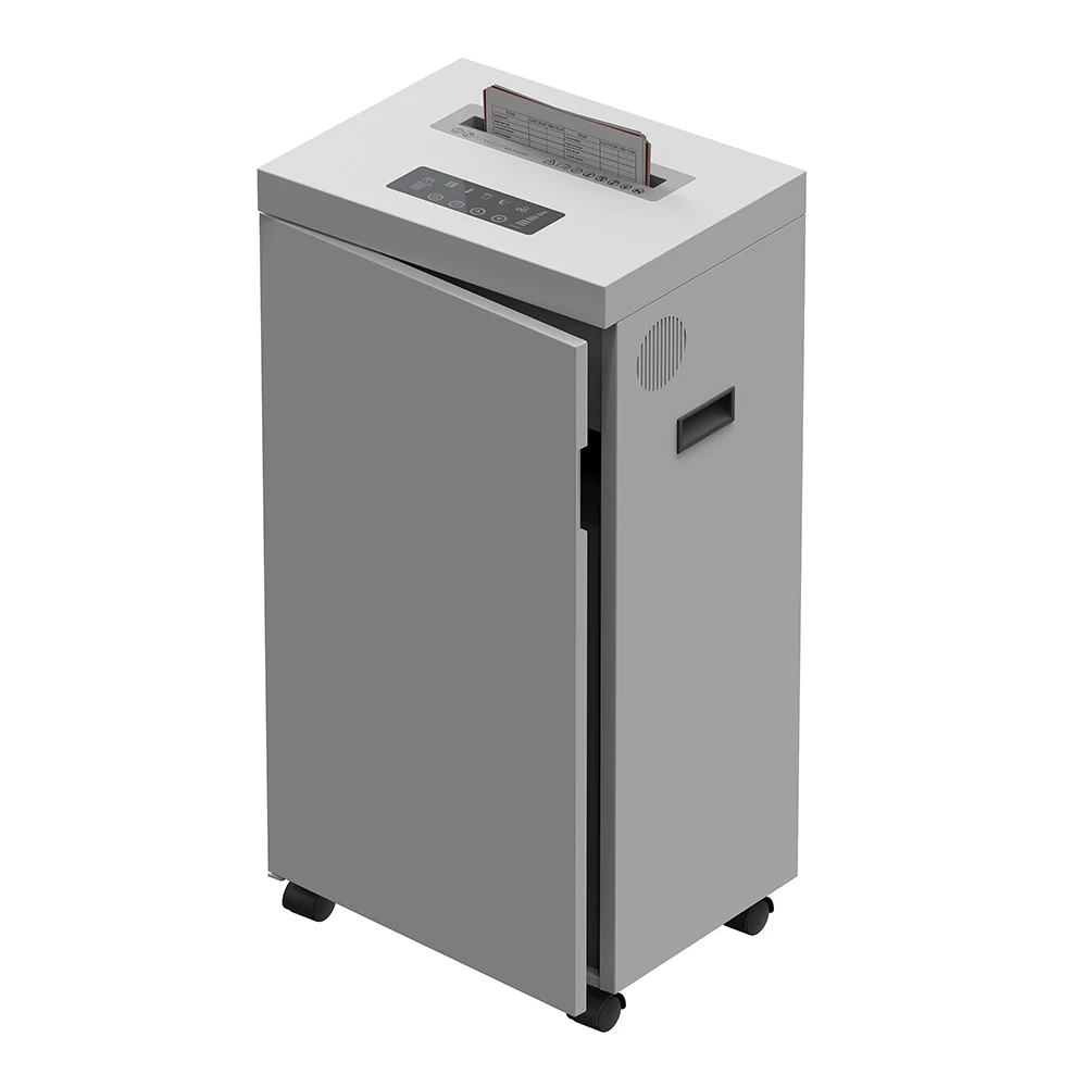 Top Rated Big Paper Shredder Machine Low Noise Quiet Paper Shredding Machine For Sale
