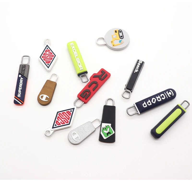 Custom logo Zipper Pulls High Quality Zipper Puller Oem Zipper Puller for Bags Puller