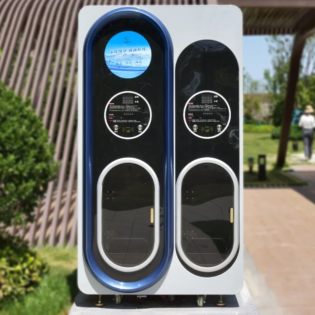 Многоступенчатый автоматический 800GPD фильтрационный обратный осмос очищенная вода торговый автомат высокого качества
