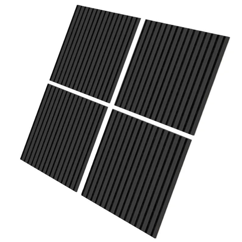 European High Quality Groove Acupanel Sound Akoestische Panelen Real Slat Flexible Acoustic Wood Wall Panels