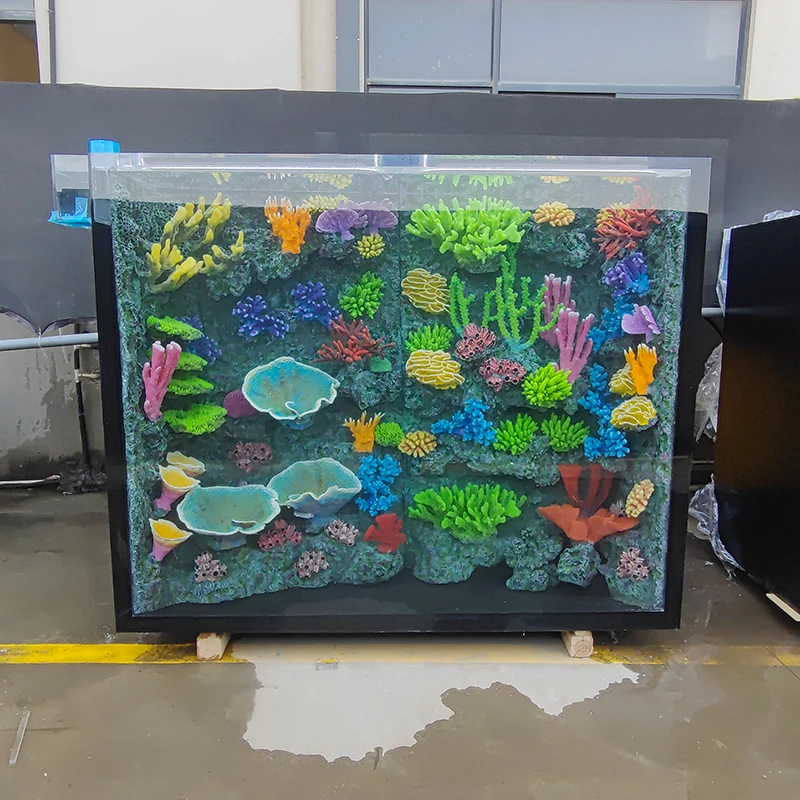 Bestselling jellyfish aquarium rimless ultra clear acrylic glass 2000 liter fish tank