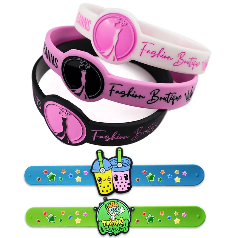 Индивидуальный водонепроницаемый мягкий эластичный спортивный браслет из ПВХ с индивидуальным логотипом резиновый силиконовым браслетом