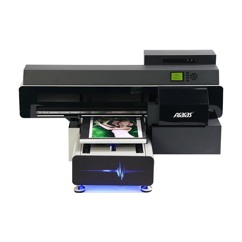 Ультрафиолетовый принтер с сертификацией качества-Самый дешевый картонный Ультрафиолетовый принтер, который подходит для двухсторонних ультрафиолетовых этикеток из полипропилена и ПВХ