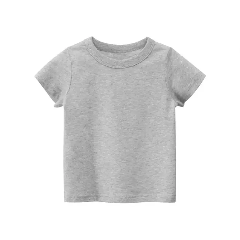 Kids blank Tee shirt 100% cotton T Shirts Custom Printing Pattern boys baby tshirt with logo