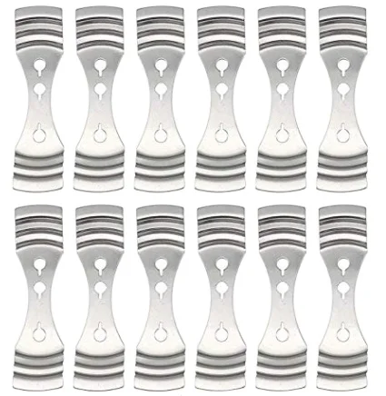 Metal Candle Wick Centering Devices of Stainless for DIY Making (Wick Device Silv