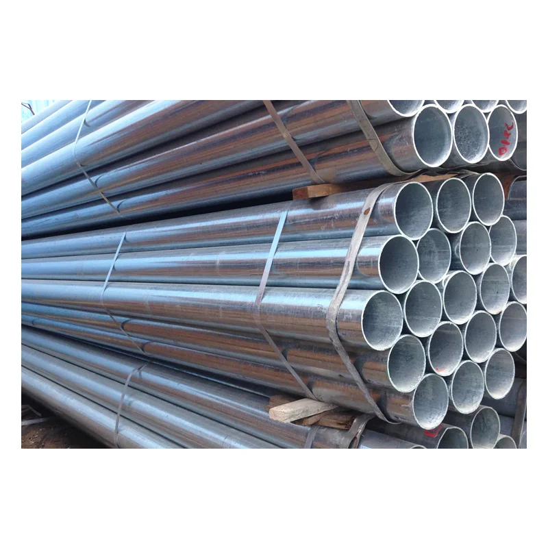 China Manufacturer ERW Welded Steel Pipe Gi Iron Pipe Tube Galvanized Steel Pipe For Construction