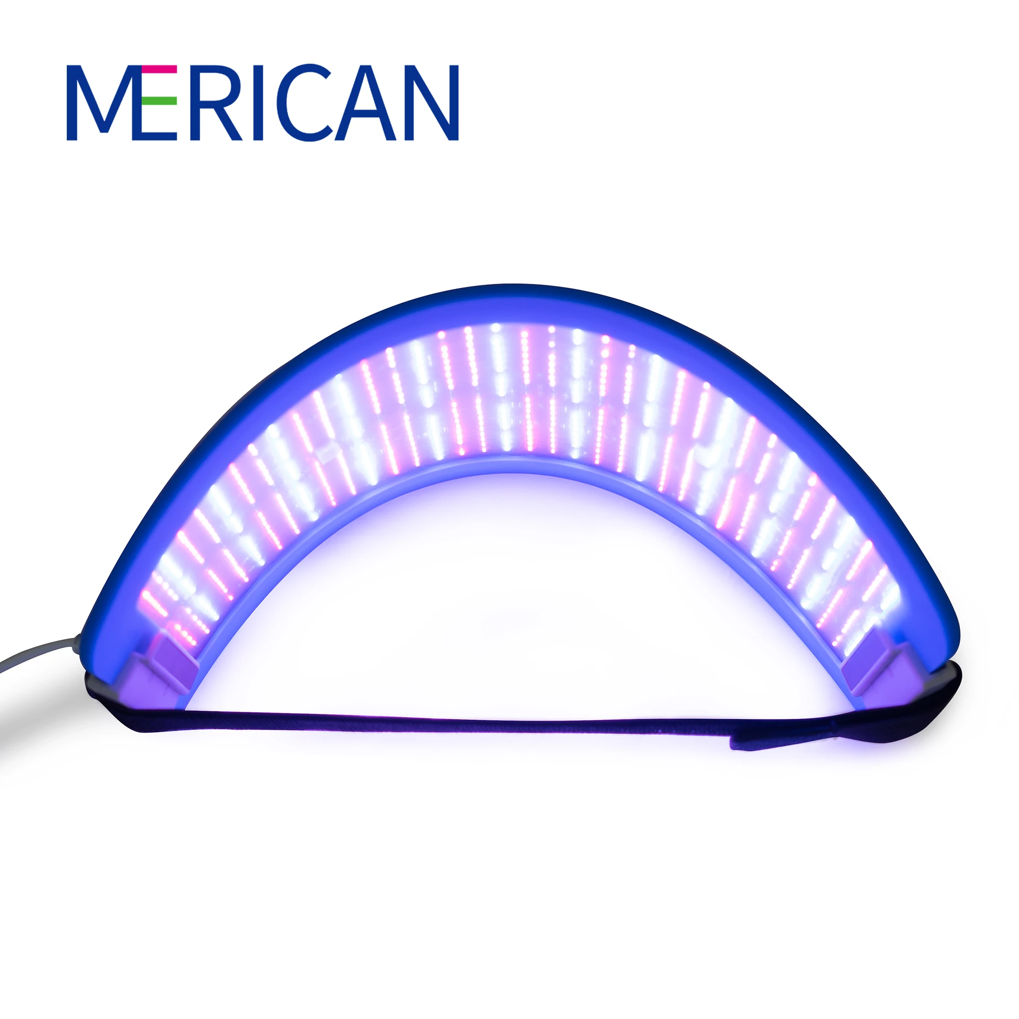 Photodynamic 7 Color Red Blue Amber Green Yellow Light Near Infrared for Skincare Home Use Light Therapy Pad Device