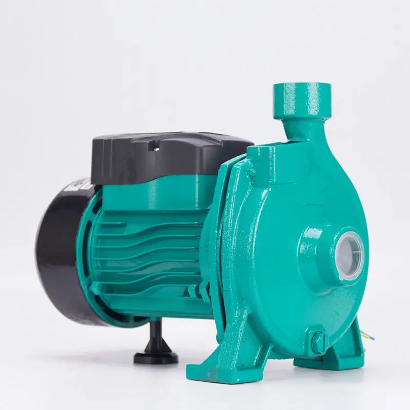 Customized Stainless Steel Blue Color Vacuum Pump Housing OEM Supported Sliding Vane Rotary Pump Housing